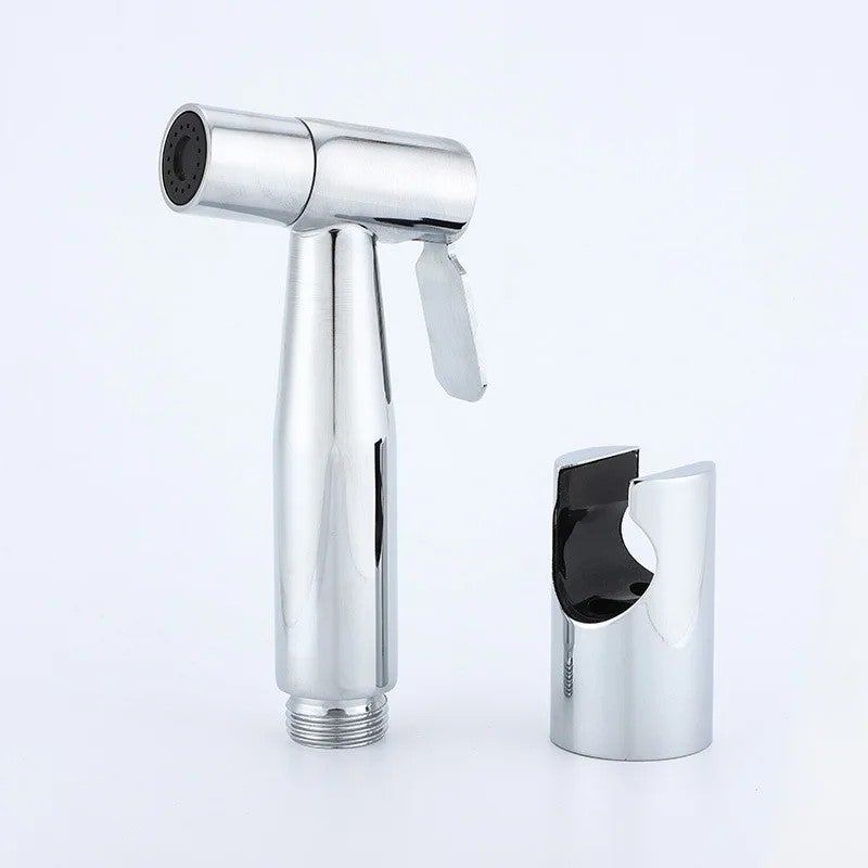 Bluejw Handheld Shattaf Bidet Sprayer Kit - 304 Stainless Steel Hot & Cold Mixer, Portable Bidet Faucet, Power Spray Washer Nozzle, Handheld Shower for Toilet - Image 3